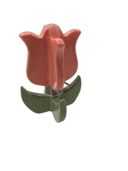 Tulp Decoratie roze & groen