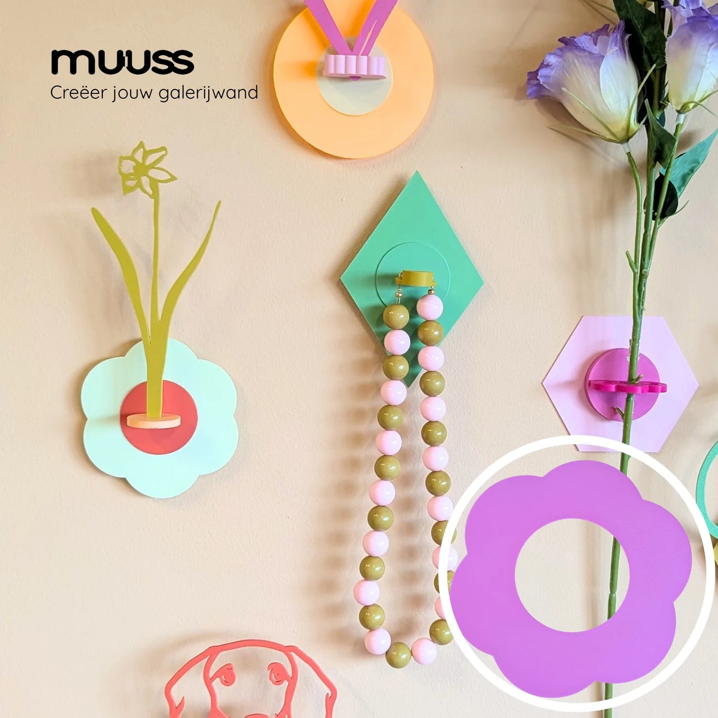 Muuss Tussenbladen Bloem