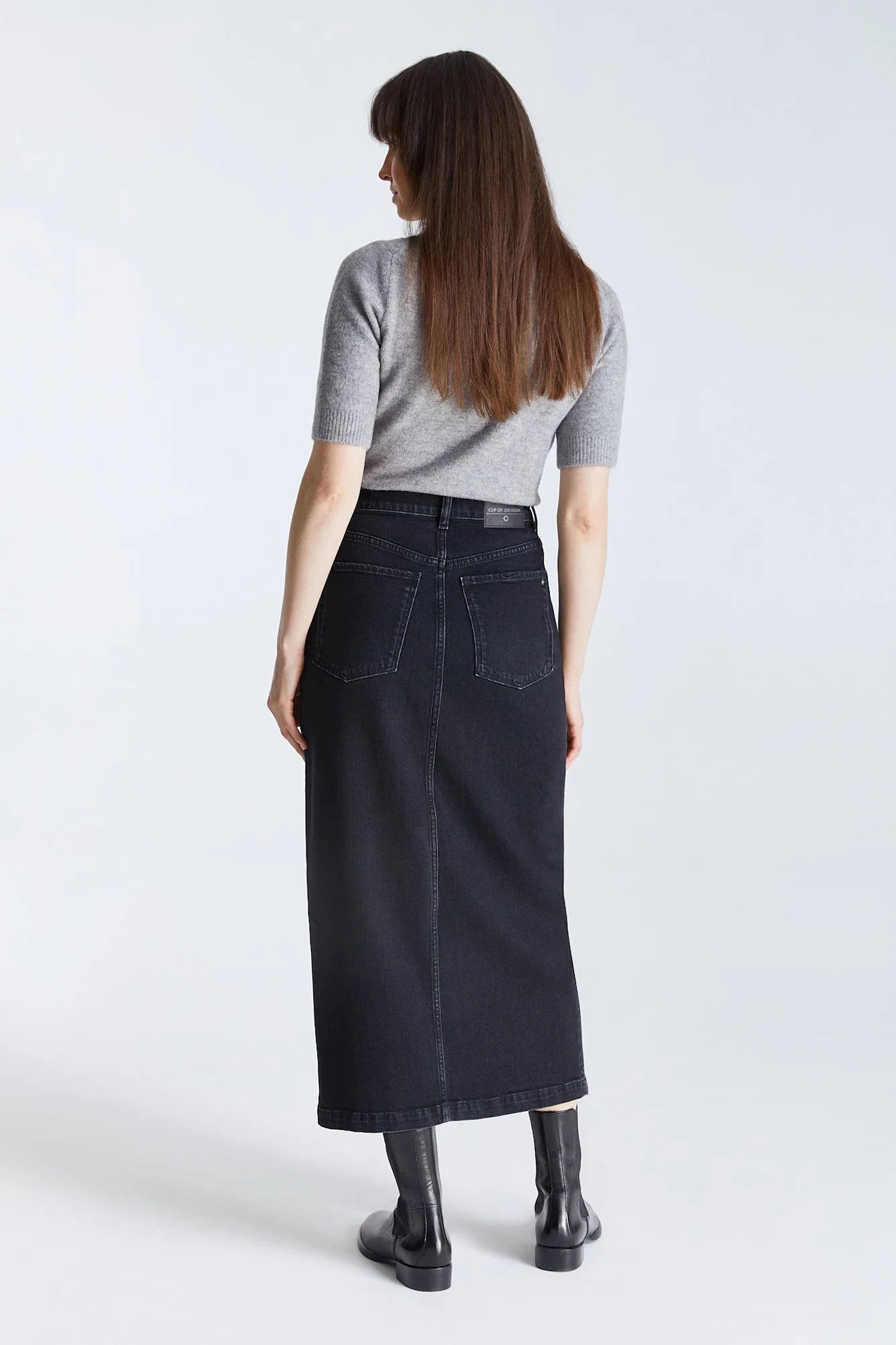 Valerie Jeans rok Zwart