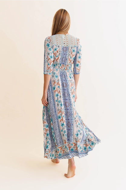 CARLISLE PRINT INDIANA MAXI DRESS