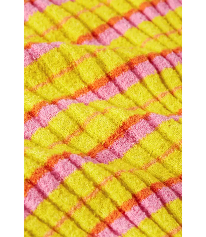 Agnes Rib Top Sunny  Neon Yellow