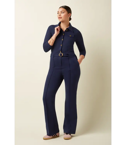 Alexa Jumpsuit Uni Rodeo  Evening Blue