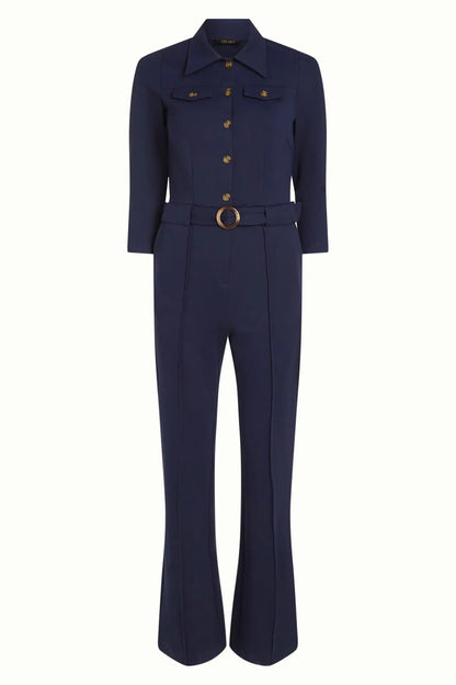 Alexa Jumpsuit Uni Rodeo  Evening Blue