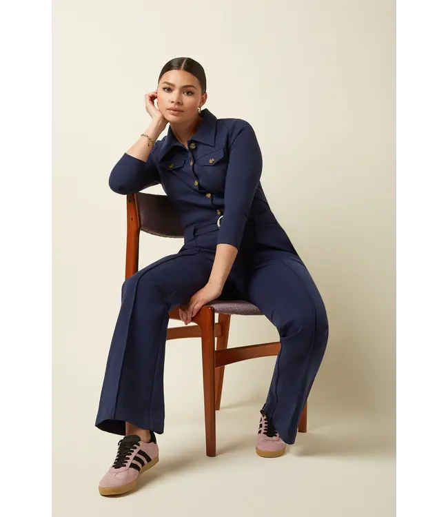 Alexa Jumpsuit Uni Rodeo  Evening Blue