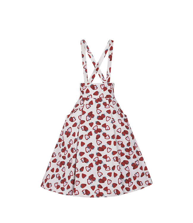 Alexa Strawberry Swing Skirt