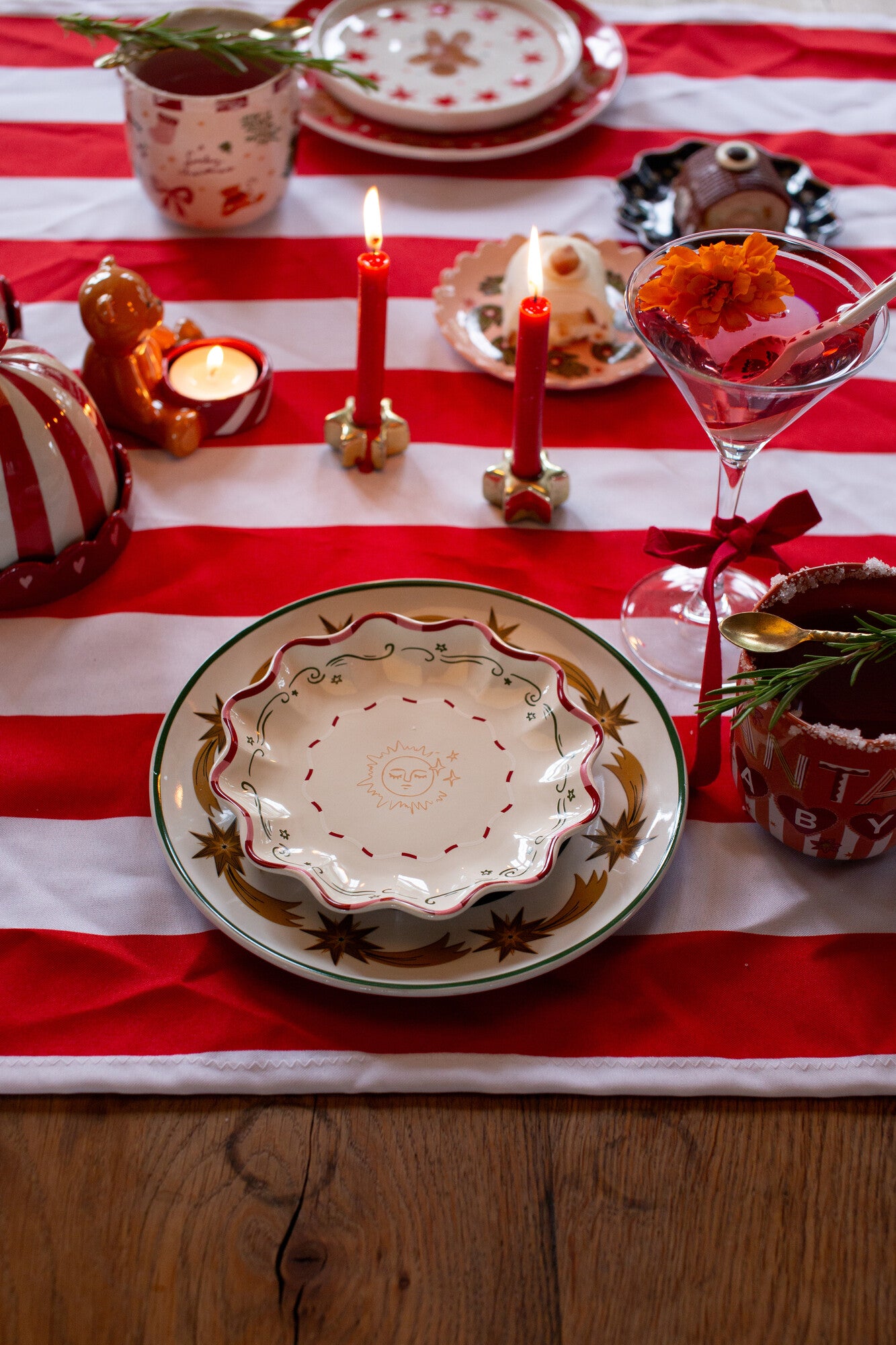 All the Luck in the World Serving Plate Small Sun