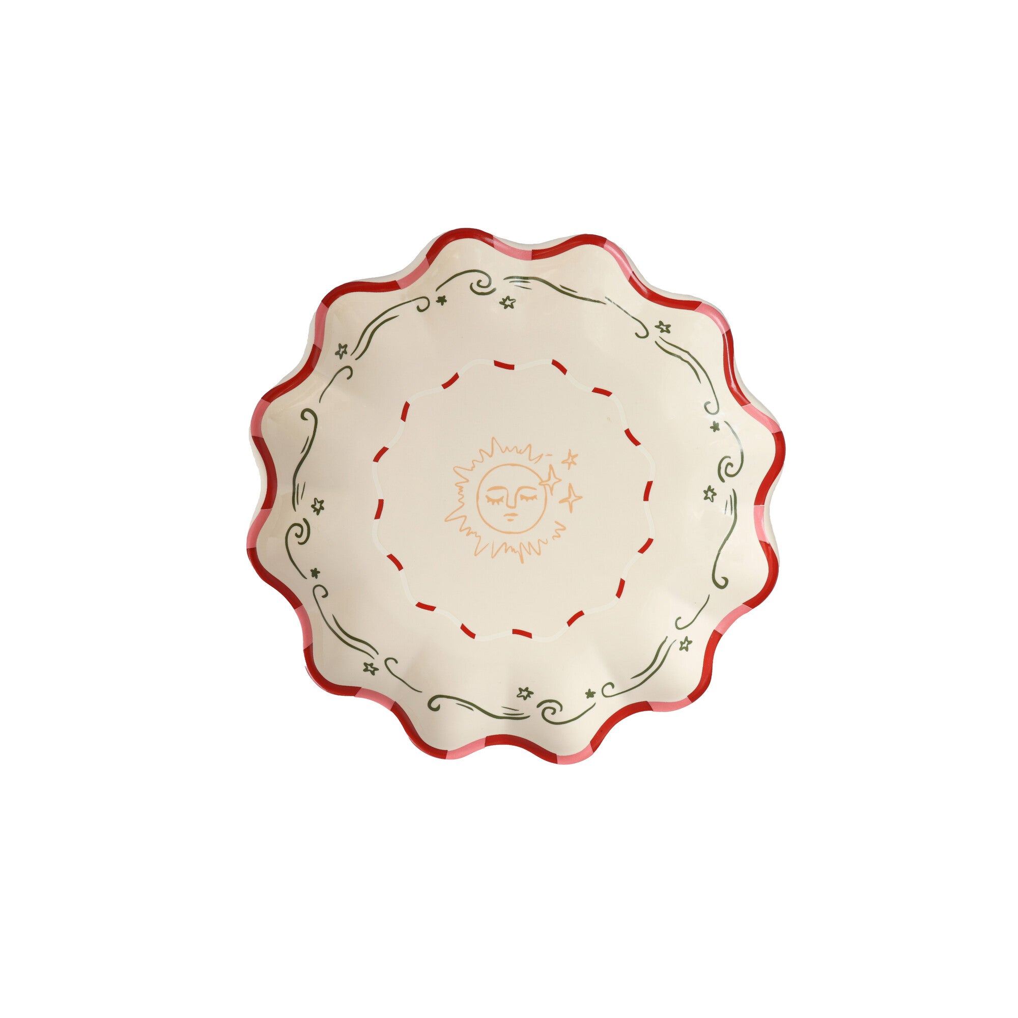 All the Luck in the World Serving Plate Small Sun