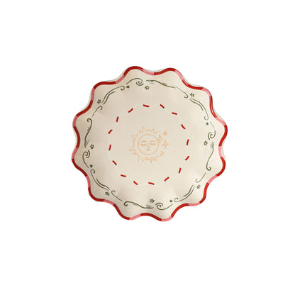 All the Luck in the World Serving Plate Small Sun