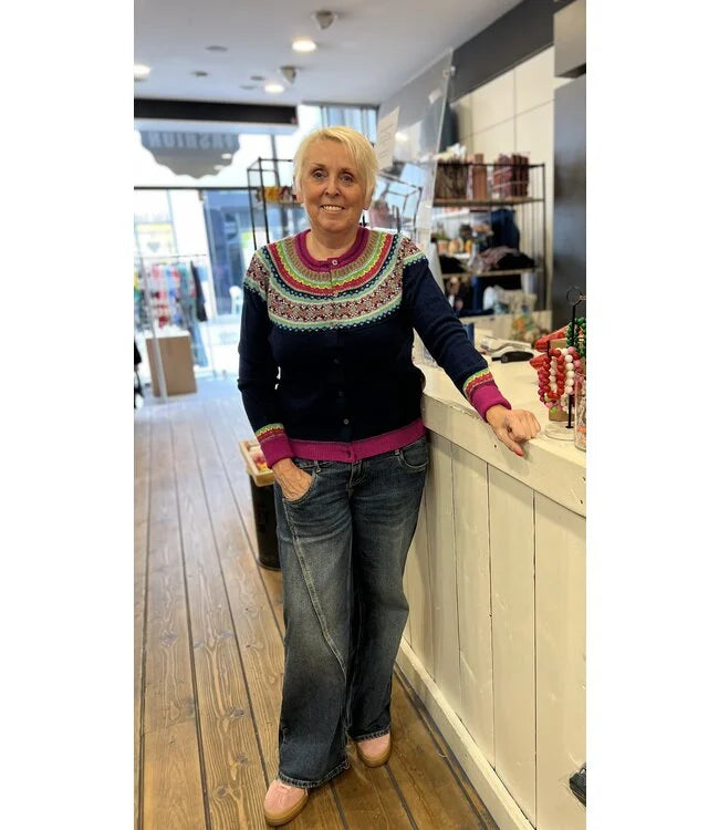 Alpine Short Cardigan  Lugano