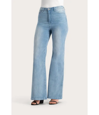 Ana Flared Without Line Clear Blue