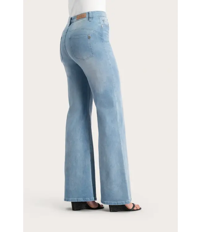 Ana Flared Without Line Clear Blue