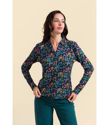 Anna Blouse  Color Splash