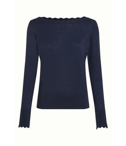 Audrey Top Cocoon Blue