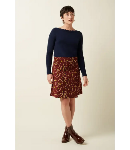 Audrey Top Cocoon Blue