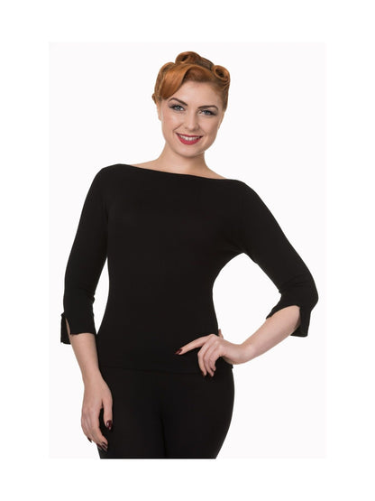 Basic Trui Zwart  Zwart