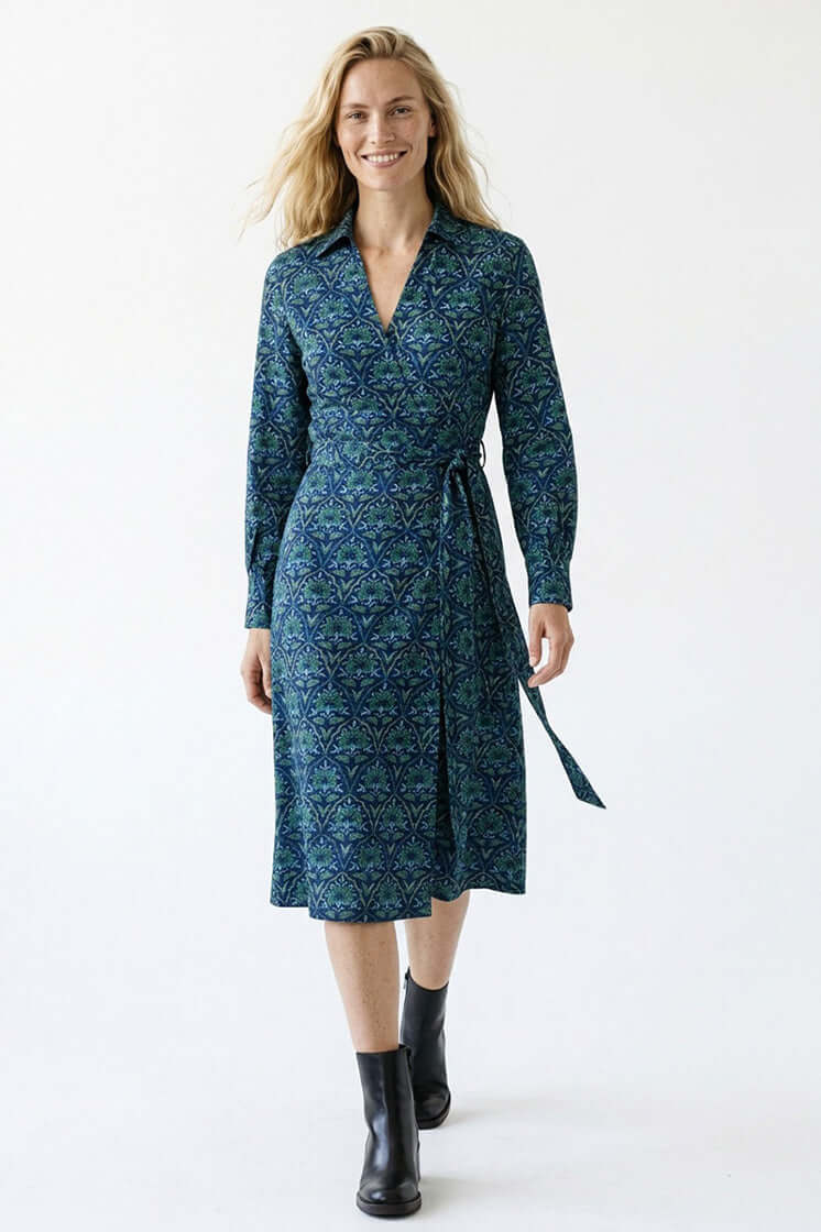 Beau Dress Opulent- Elegante wikkel jurk - SoMuch Fashion