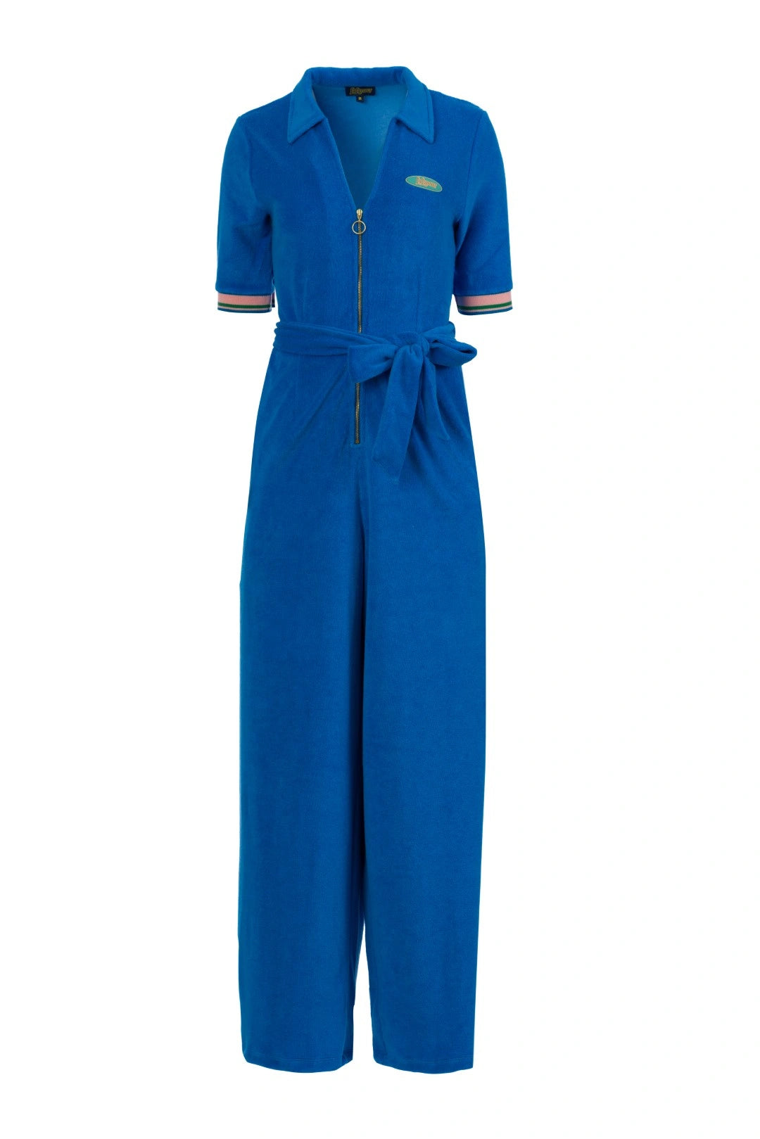 Bella Jumpsuit Zipper  Blue