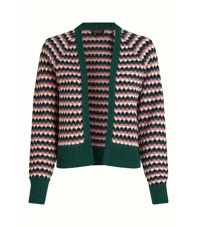 Blanca Cardi Flora  Pine Green