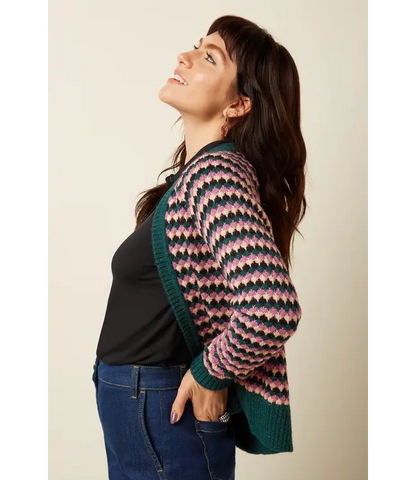 Blanca Cardi Flora  Pine Green