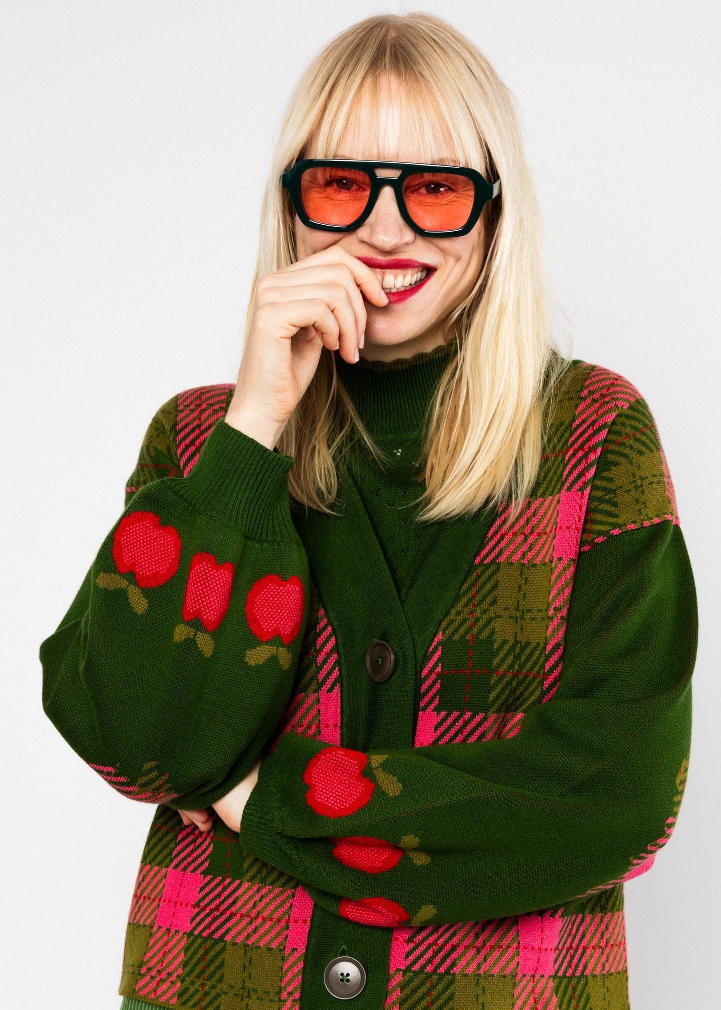 Winter Cardigan Charming Storyteller