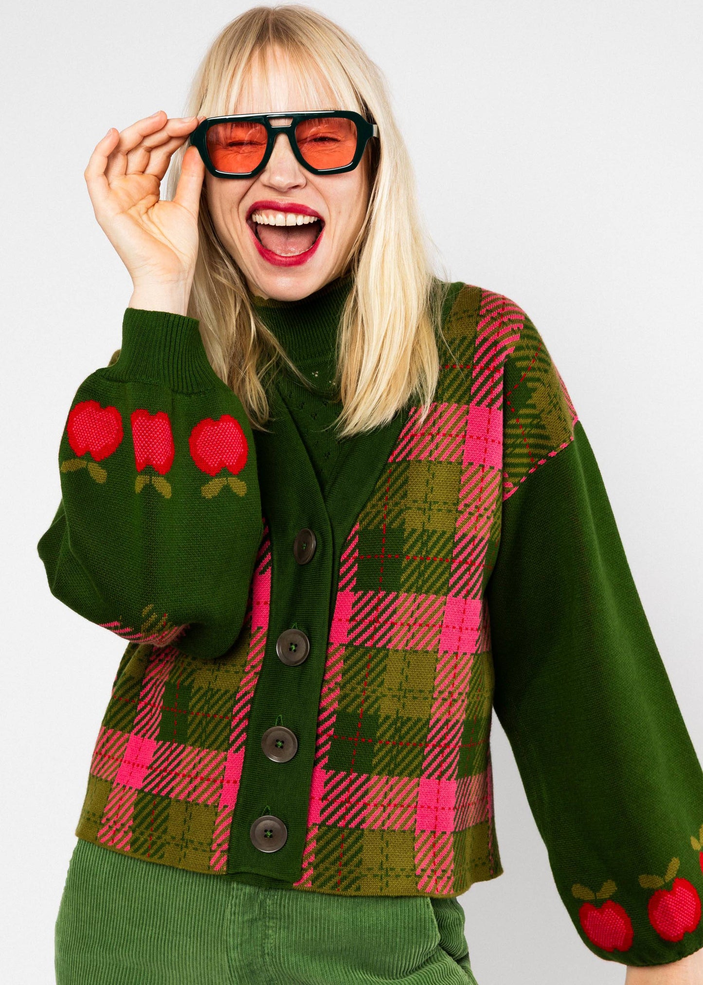 Winter Cardigan Charming Storyteller