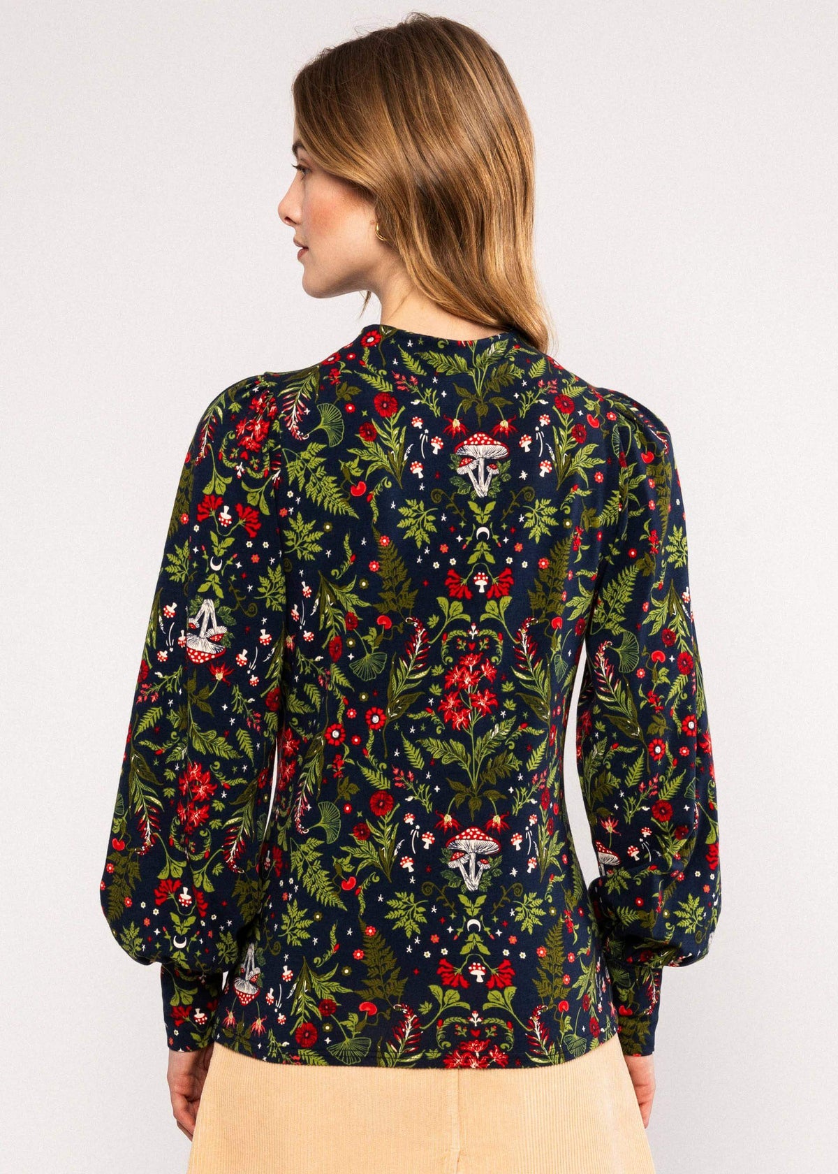 Jersey Top Whimsical Delight dreamy mushroom carpet