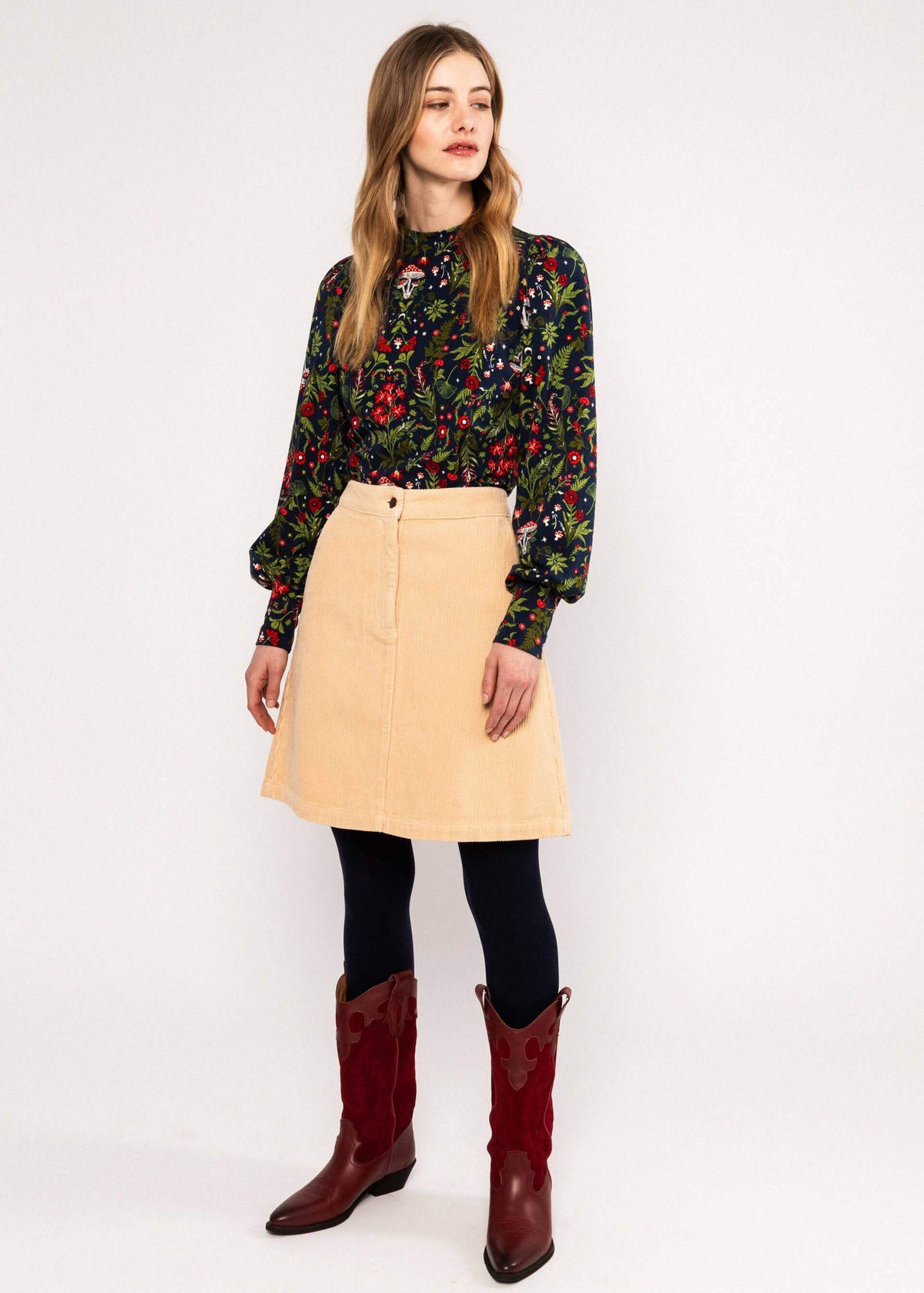 Jersey Top Whimsical Delight dreamy mushroom carpet