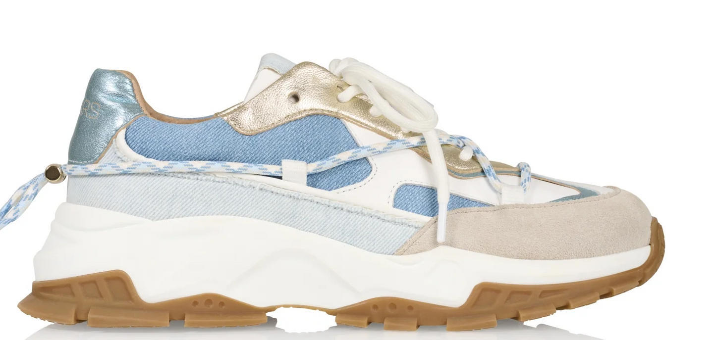 BONNEY denim - Sneakers  Champagne / Jeans