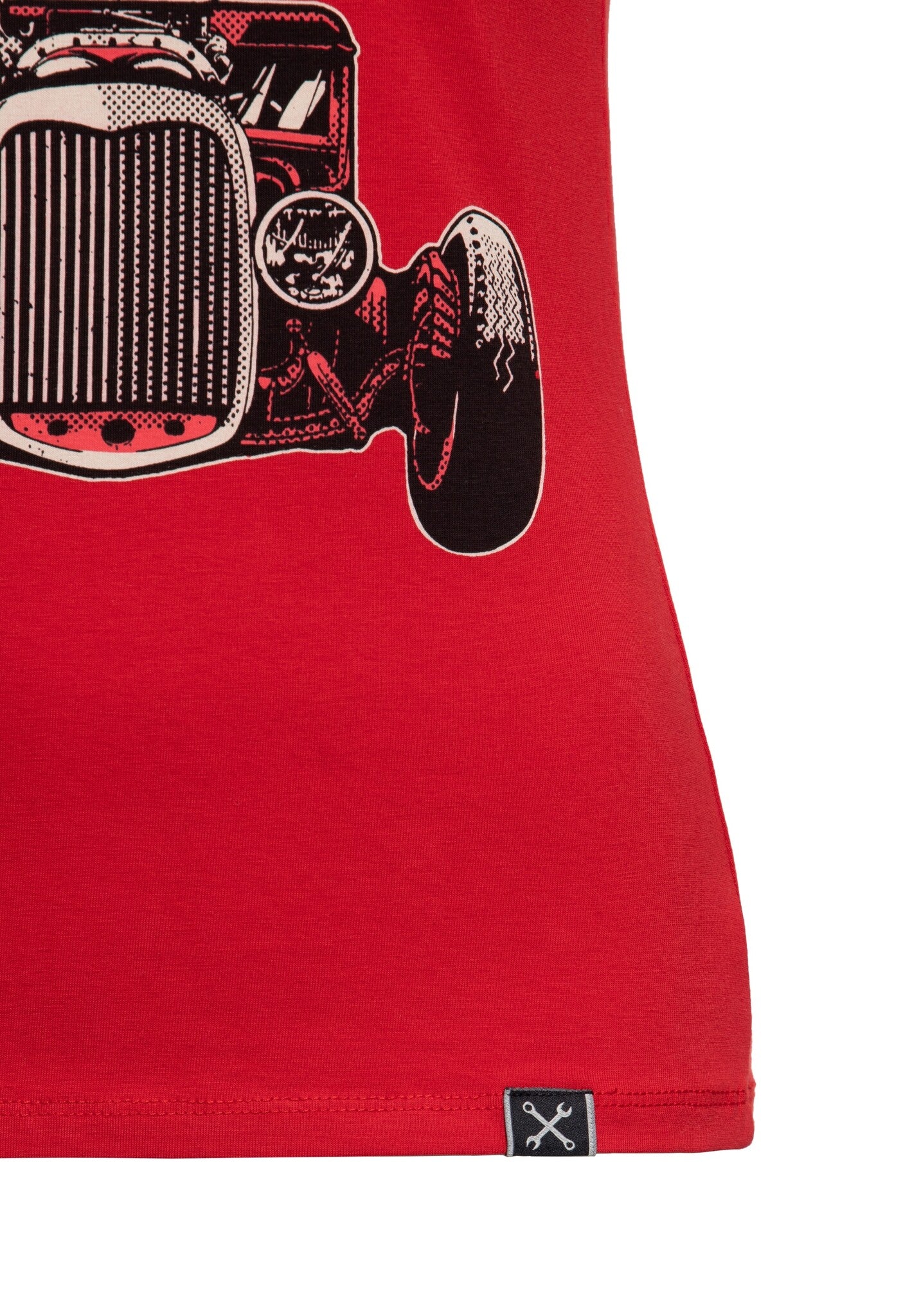 Built it Up Shirt Rood