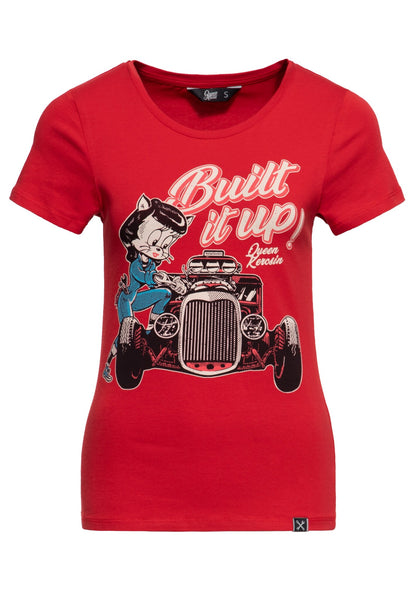 Built it Up Shirt Rood