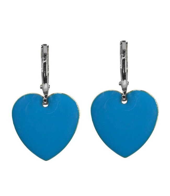 Capri Blue Hartjes Zilver