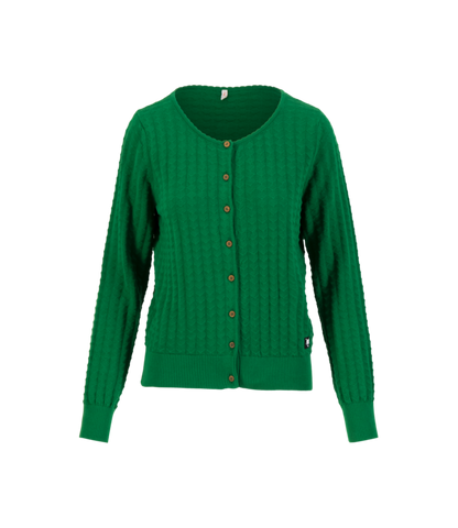 Cardigan Save the Brave boogie green knit