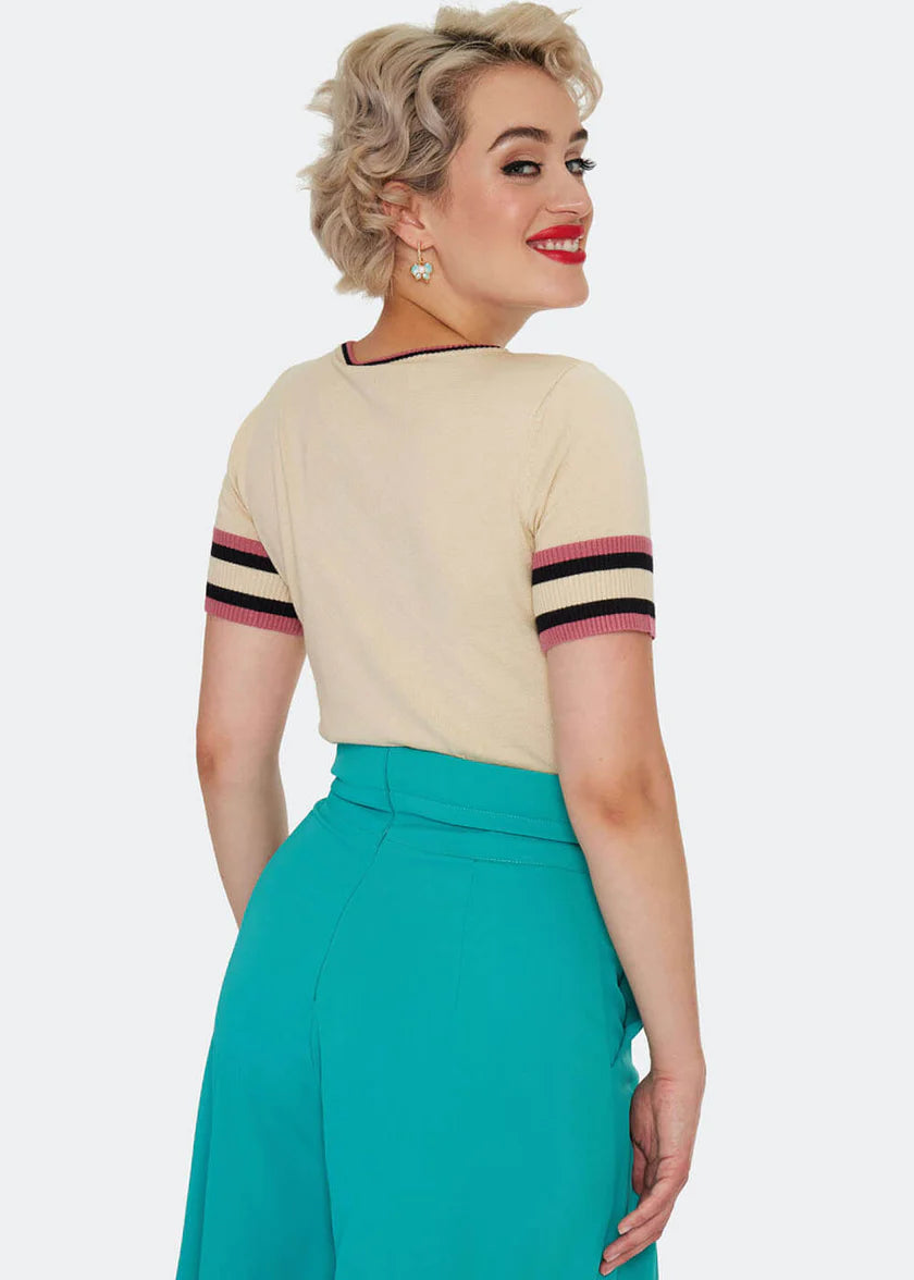 Cat asleep on a book sweater