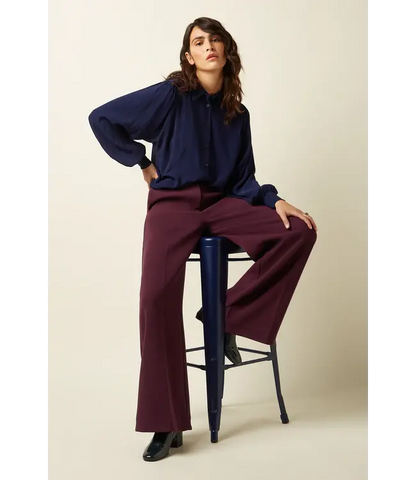Chloe Pants Malone   Bordeaux Red