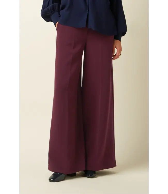 Chloe Pants Malone   Bordeaux Red