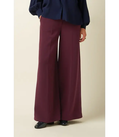 Chloe Pants Malone   Bordeaux Red
