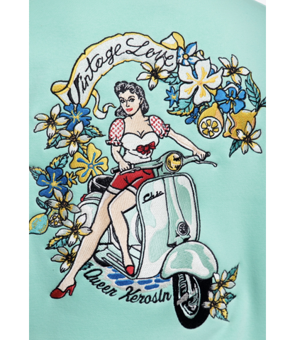 College jacket Vintage Love   Mint