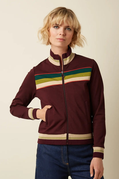 Colorblock Coljack Daytona Sweat  Porto Red