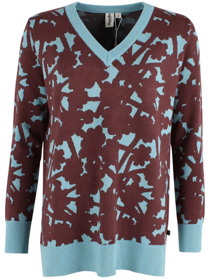 Daneclub Jaquard   Dark Merlot/Grey Duck