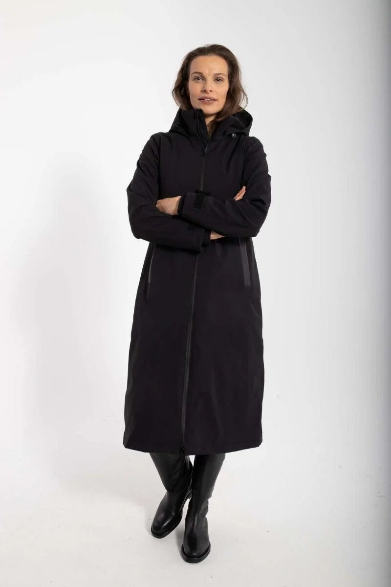 Danesandur Winter Coat Zwart