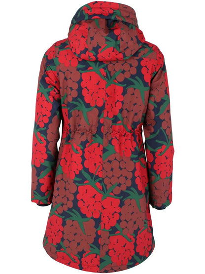 Danenora Winter Parka   DK/Red/Maxi Berry