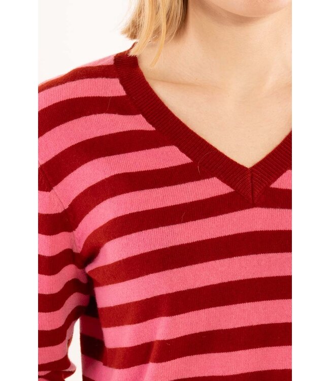 Danesaint Merino wool  Dark Rust- Spicy Pink