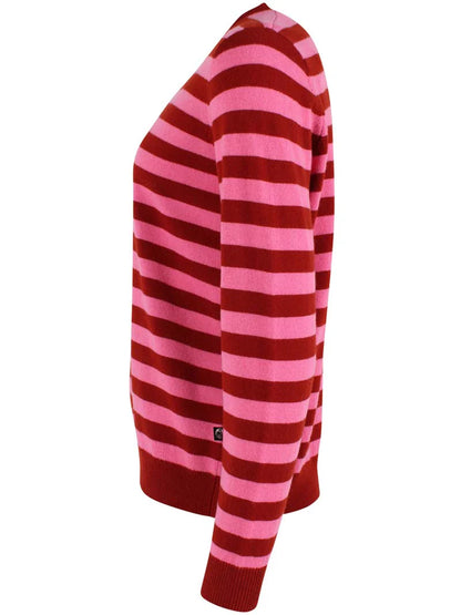 Danesaint Merino wool  Dark Rust- Spicy Pink