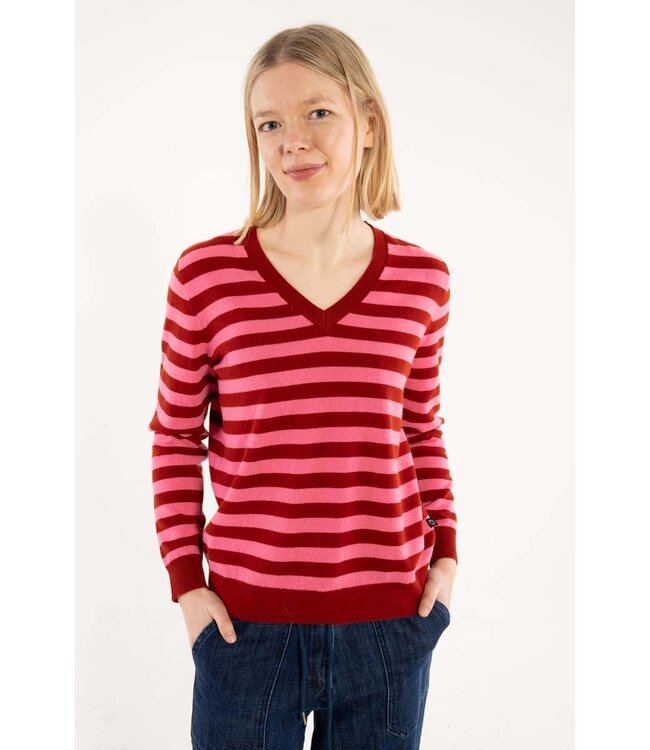 Danesaint Merino wool  Dark Rust- Spicy Pink