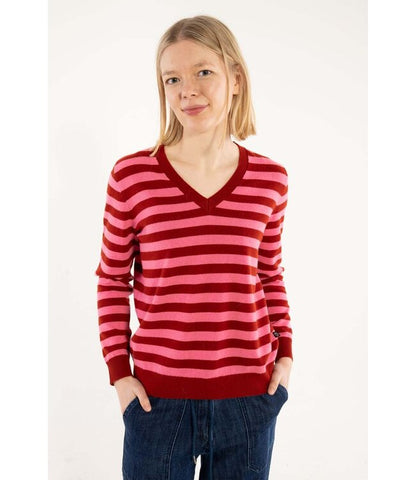 Danesaint Merino wool  Dark Rust- Spicy Pink