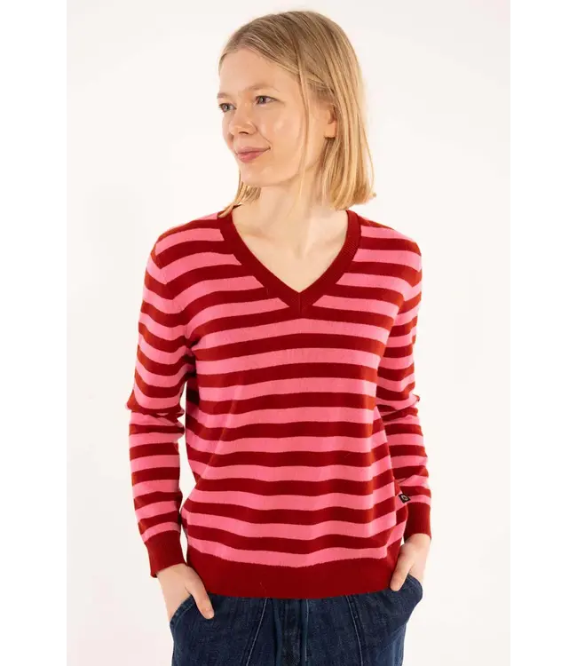 Danesaint Merino wool  Dark Rust- Spicy Pink