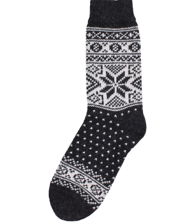 Danestay Warm Wool Socks  Zwart