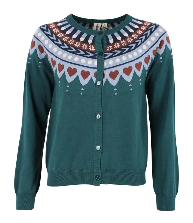 Danesweetheart Cardigan  Dark Slate