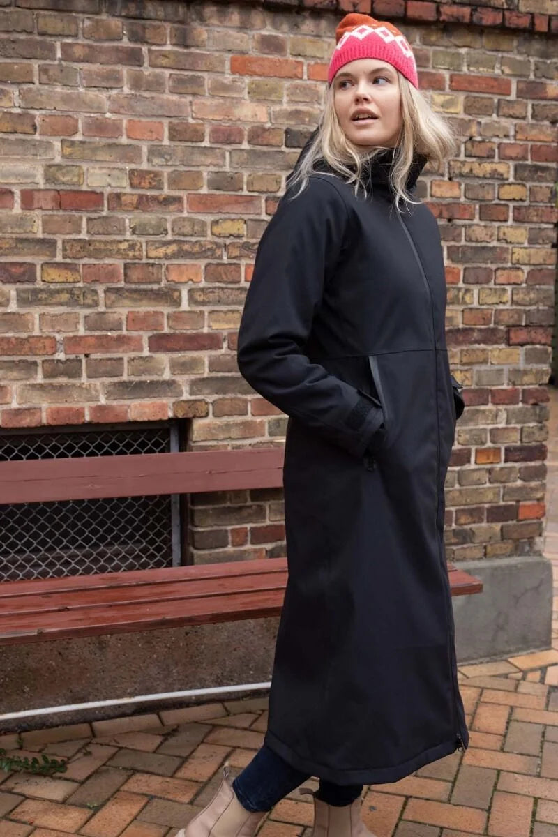 Danesandur Winter Coat Zwart