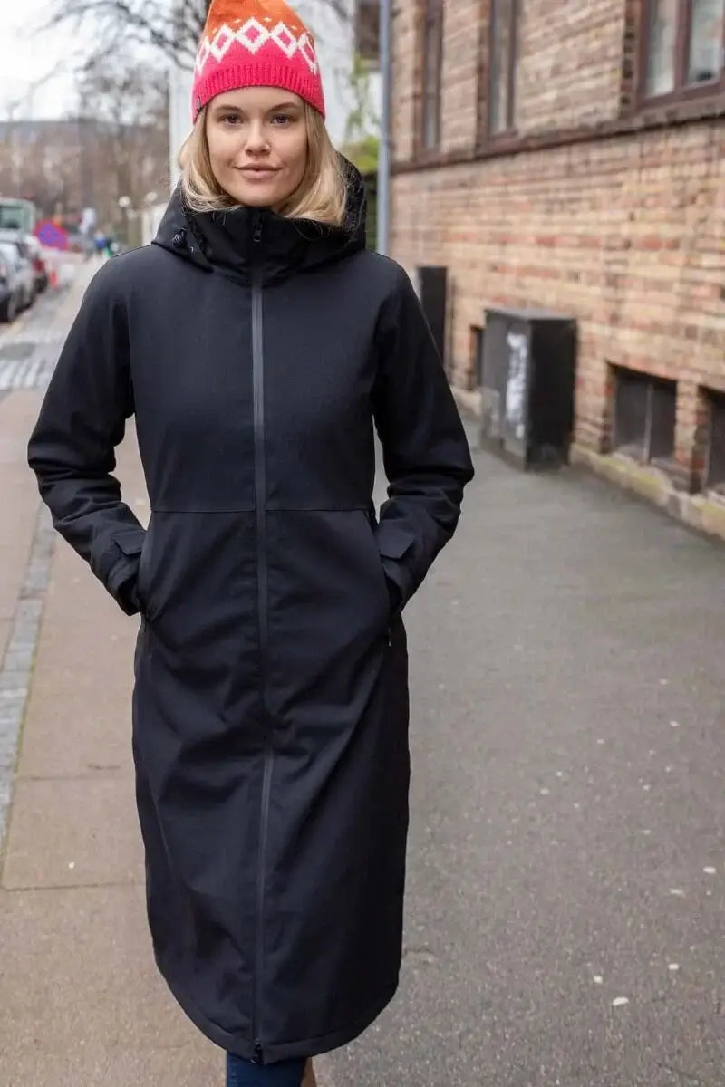 Danesandur Winter Coat Zwart